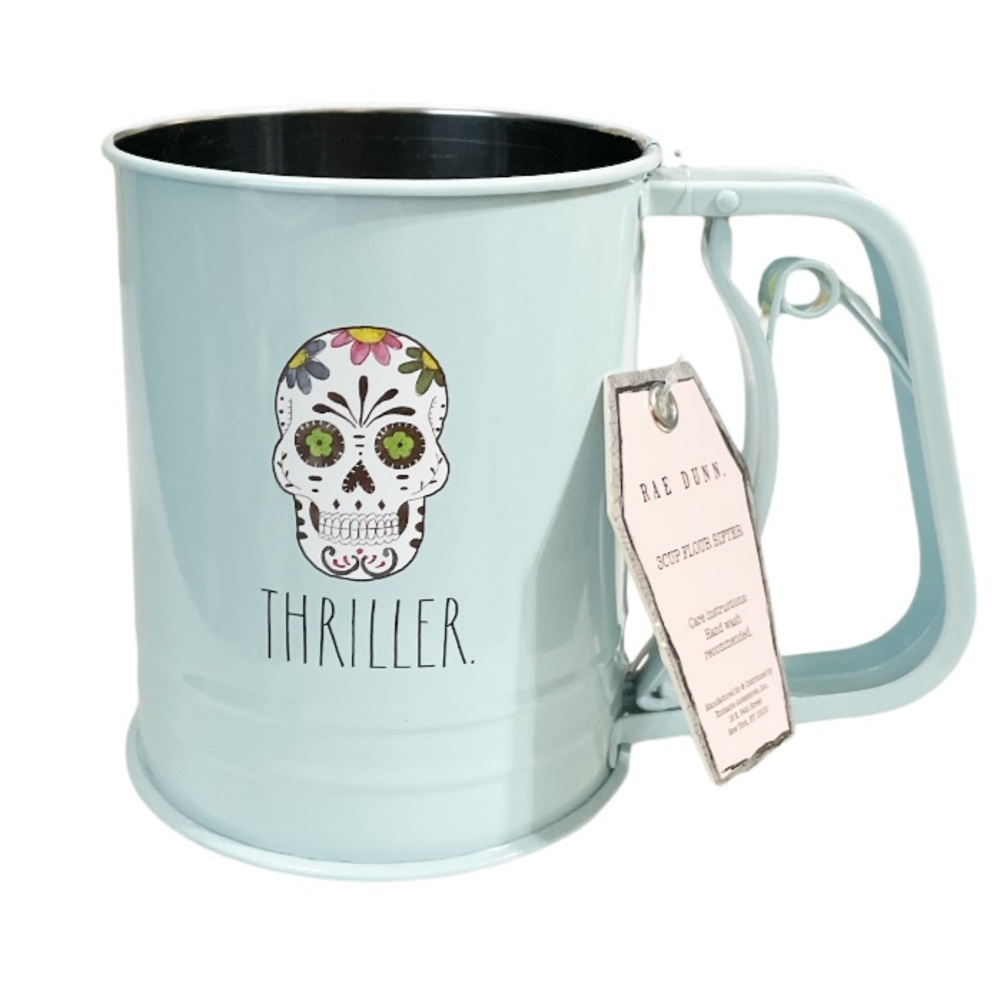 NEW Rae Dunn THRILLER  3 Cup Flour Sifter💀💀💀